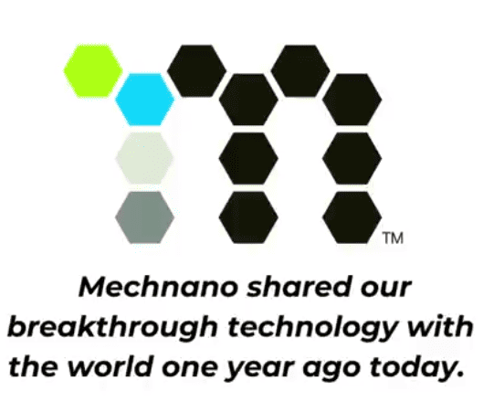 Mechnano Celebrates One Year Since Sharing Breakthrough Technology with the World